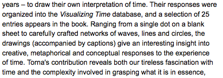Review in Physics World - Infinite Instances: Studies and Images of Time by Olga Ast